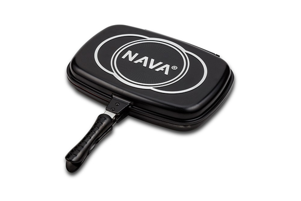 Διπλή γκριλιέρα "Funtzio" με αντικολλητική επίστρωση stone 32cm Διπλή γκριλιέρα "Funtzio" με αντικολλητική επίστρωση stone 32cm