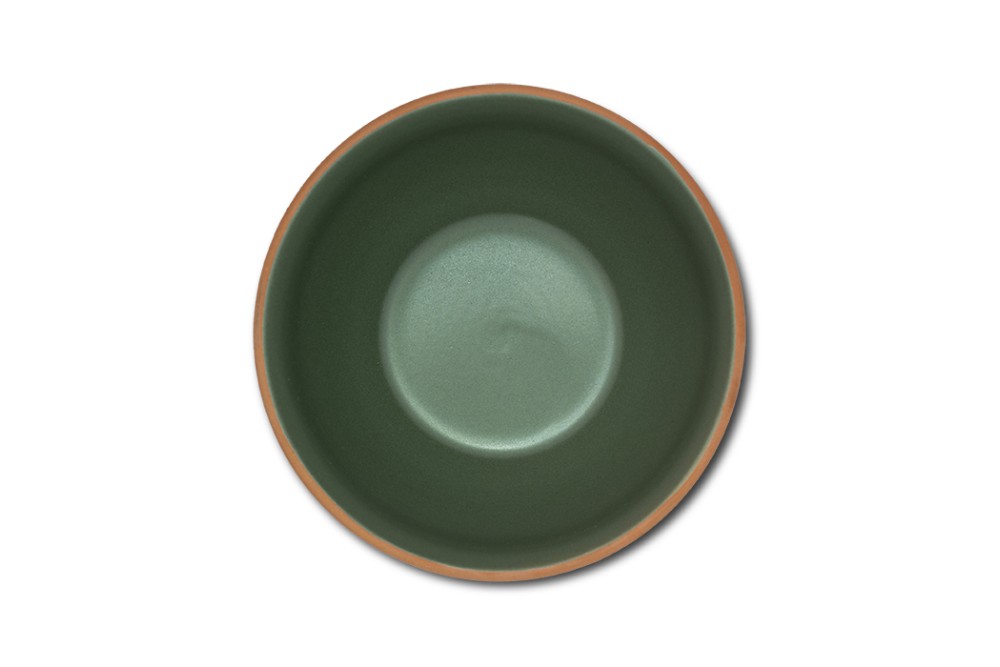 Μπολ δημητριακών  stoneware "Athena Green" 14cm