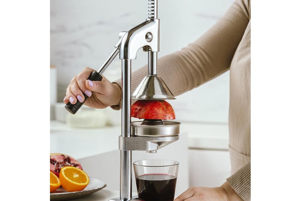 Επιτραπέζια πρέσα-αποχυμωτής ροδιού-πορτοκαλιού "Acer" 39cm