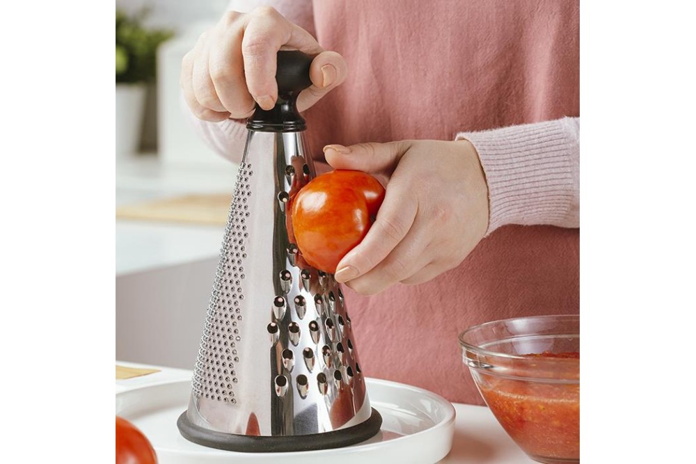 Ανοξείδωτος κωνικός τρίφτης "Misty" 22cm Ανοξείδωτος κωνικός τρίφτης "Misty" 22cm