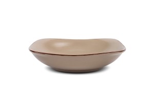 Πιάτο σούπας stoneware "Brown Sugar" 22.5cm