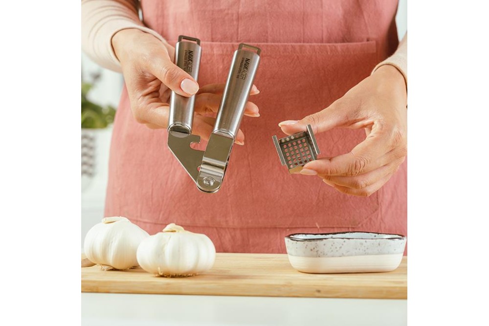 Ανοξείδωτη πρέσα σκόρδου "Acer" 20cm