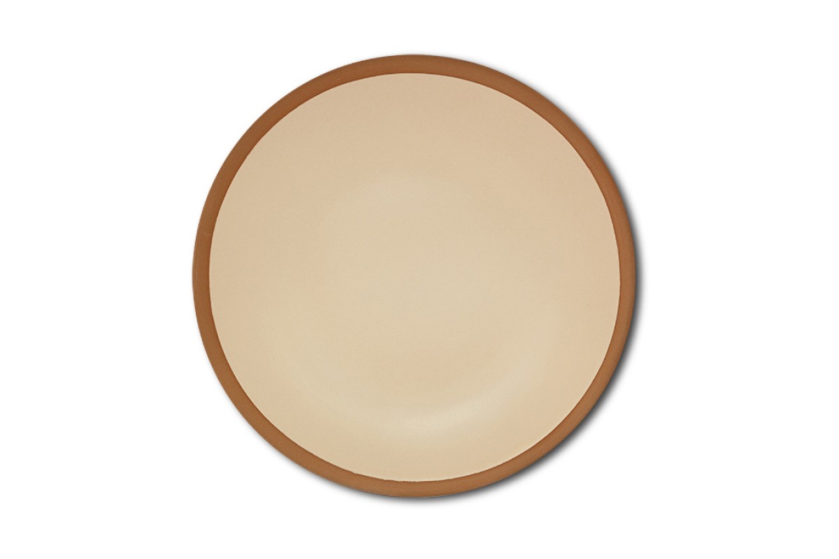 Πιάτο φρούτου stoneware "Athena Beige" 20cm