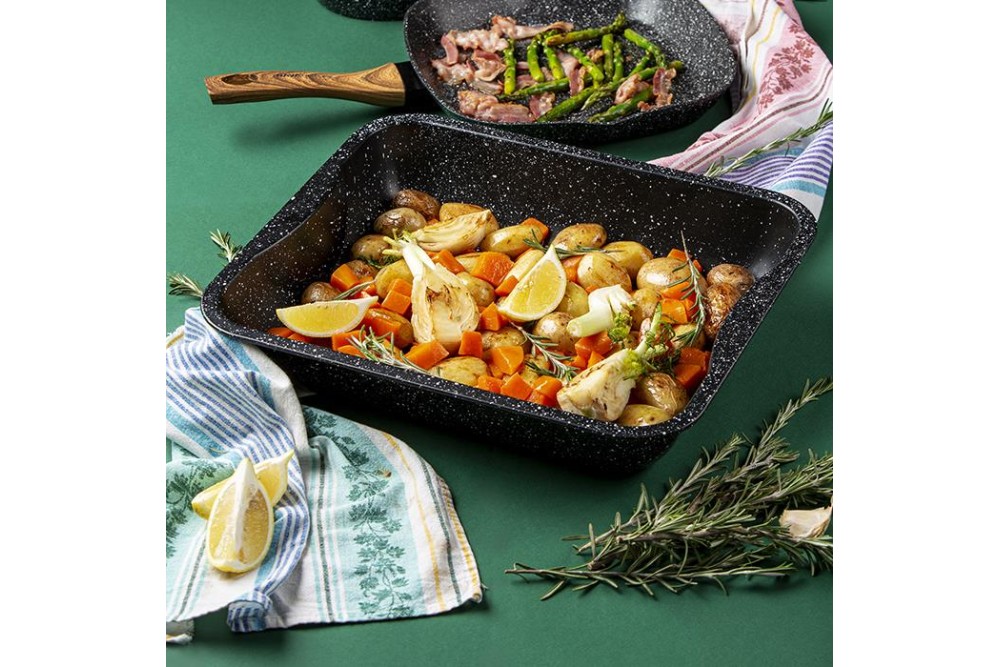 Ορθογώνιο ταψί "Nature" με αντικολλητική επίστρωση stone 39.5cm