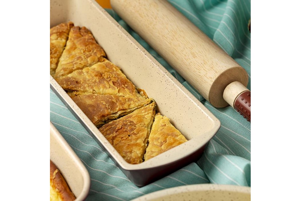 Φόρμα κέικ-ψωμιού "Terrestrial" με αντικολλητική κεραμική επίστρωση 39cm Φόρμα κέικ-ψωμιού "Terrestrial" με αντικολλητική κεραμική επίστρωση 39cm