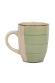 Κούπα stoneware "Lines Oil Green" 350ml