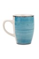 Κούπα stoneware "Lines Faded Blue" 350ml