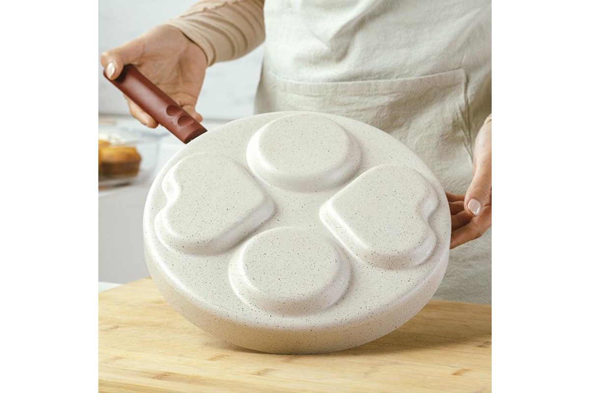 Τηγάνι pancake "Terrestrial" με αντικολλητική επίστρωση granite 26cm Τηγάνι pancake "Terrestrial" με αντικολλητική επίστρωση granite 26cm
