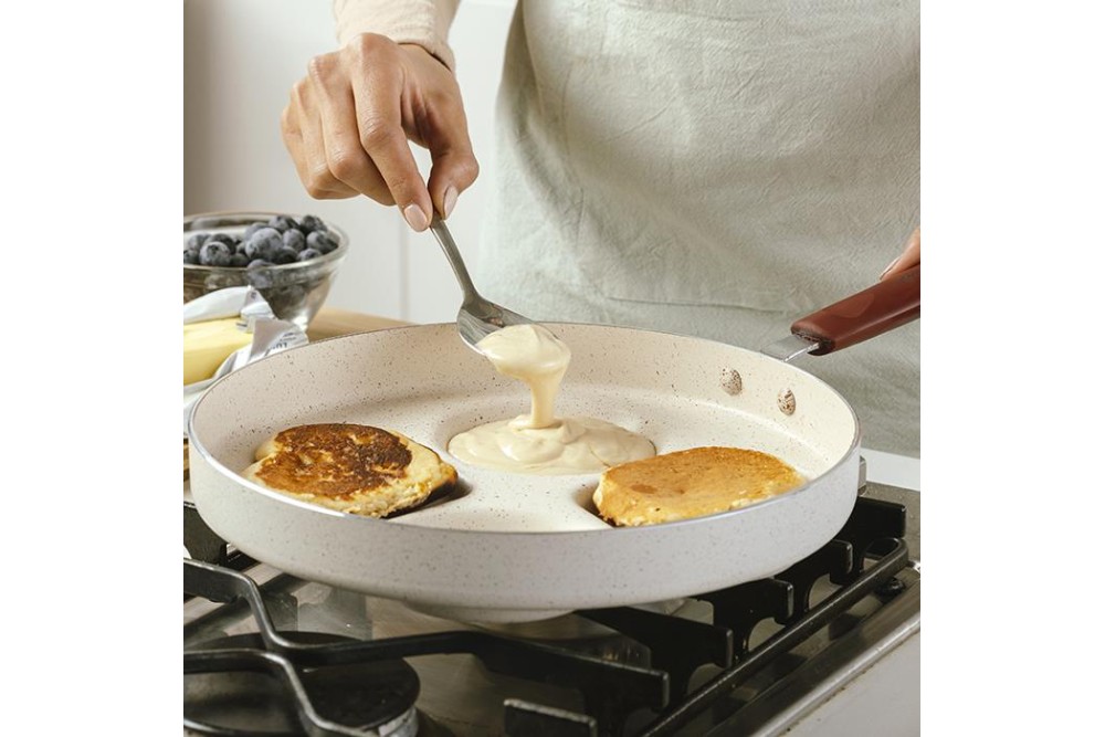 Τηγάνι pancake "Terrestrial" με αντικολλητική επίστρωση granite 26cm