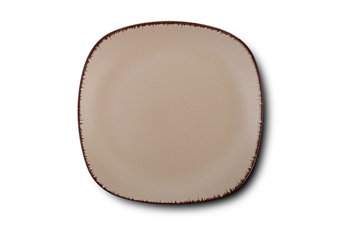 Πιάτο φρούτου stoneware "Brown Sugar" 19cm