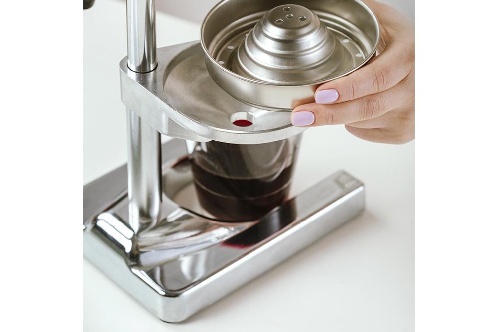 Επιτραπέζια πρέσα-αποχυμωτής ροδιού-πορτοκαλιού "Acer" 39cm