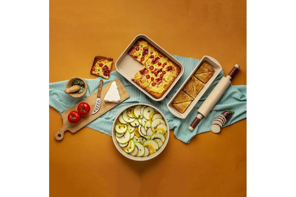 Φόρμα κέικ-ψωμιού "Terrestrial" με αντικολλητική κεραμική επίστρωση 39cm Φόρμα κέικ-ψωμιού "Terrestrial" με αντικολλητική κεραμική επίστρωση 39cm