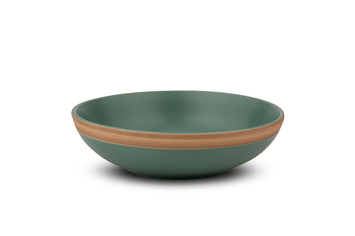 Πιάτο σούπας stoneware "Athena Green" 20cm