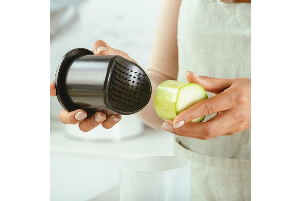 Χειροκίνητος περιστροφικός τρίφτης τυριών, λαχανικών και ξηρών καρπών "Misty" με 6 ανταλλακτικά 25cm Χειροκίνητος περιστροφικός τρίφτης τυριών, λαχανικών και ξηρών καρπών "Misty" με 6 ανταλλακτικά 25cm