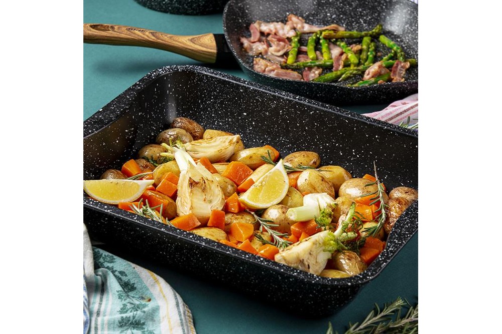 Ορθογώνιο ταψί "Nature" με αντικολλητική επίστρωση stone 39.5cm