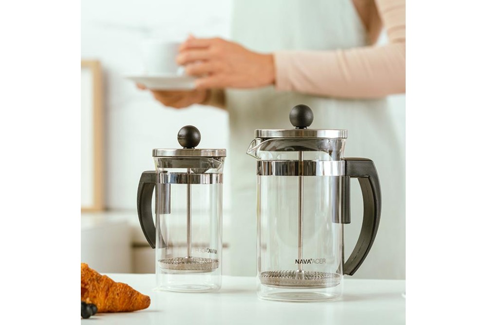 Καφετιέρα για καφέ φίλτρου και τσάι με έμβολο "Acer" 600ml Καφετιέρα για καφέ φίλτρου και τσάι με έμβολο "Acer" 600ml