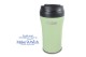Θερμός ποτήρι με καλαμάκι για κρύο και στόμιο για ζεστό καφέ "We Care" πράσινο 450ml
