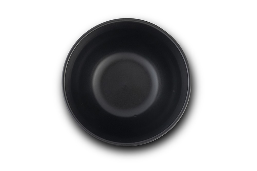 Μπολ δημητριακών stoneware "Soho" μαύρο 14cm