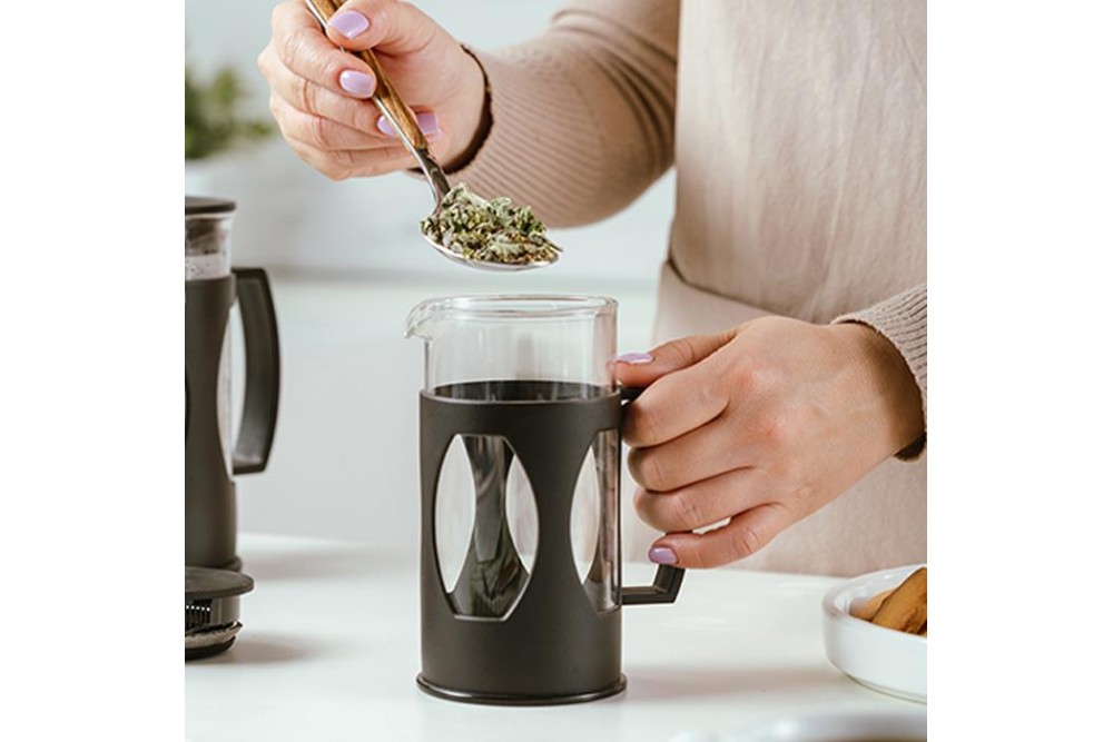 Καφετιέρα για καφέ φίλτρου και τσάι με έμβολο "Misty" 350ml