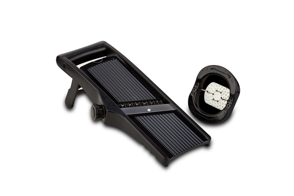 Πολυκόφτης - μαντολίνο λαχανικών "Misty" με 3 ανταλλακτικά κοπής και με προστατευτικό δακτύλων 25cm