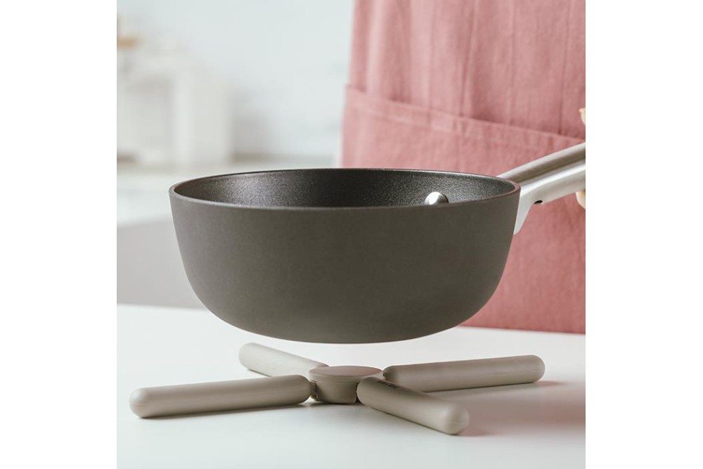 Πτυσσόμενο σουπλά σιλικόνης "Misty" 22cm