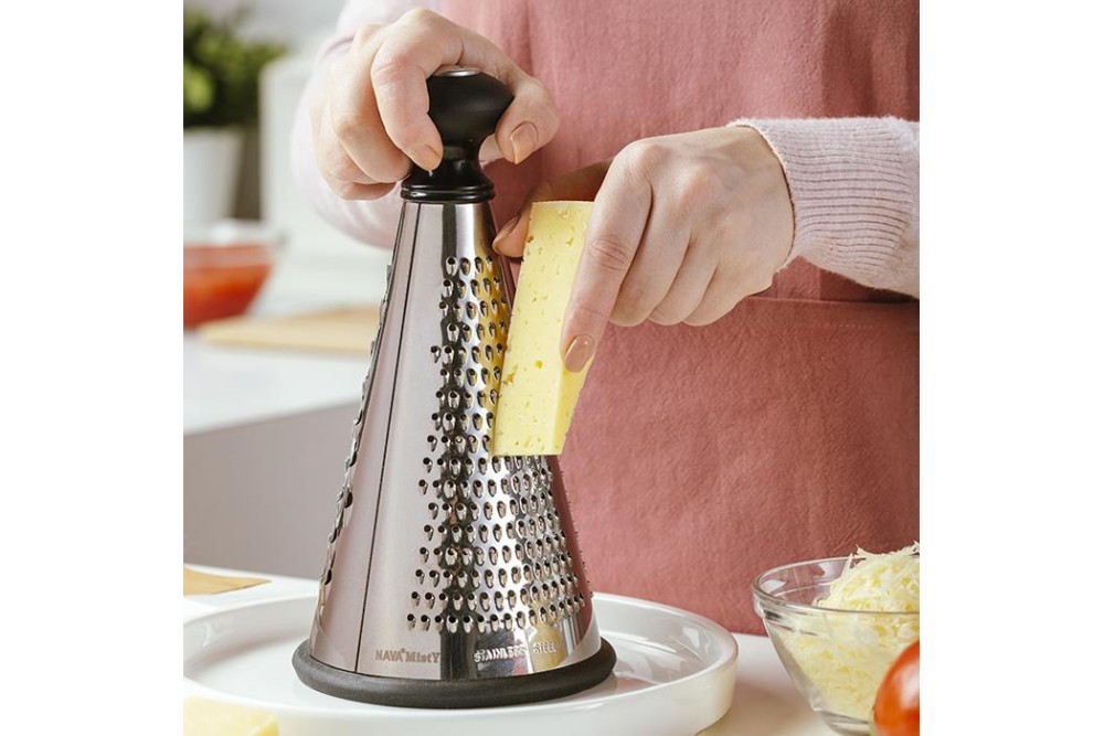 Ανοξείδωτος κωνικός τρίφτης "Misty" 22cm Ανοξείδωτος κωνικός τρίφτης "Misty" 22cm