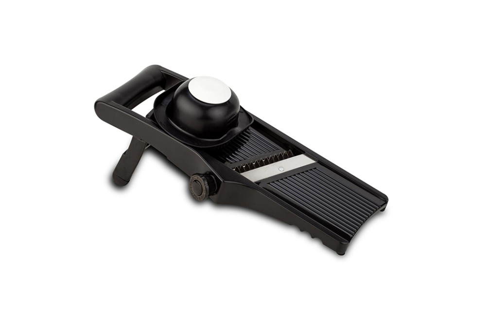 Πολυκόφτης - μαντολίνο λαχανικών "Misty" με 3 ανταλλακτικά κοπής και με προστατευτικό δακτύλων 25cm