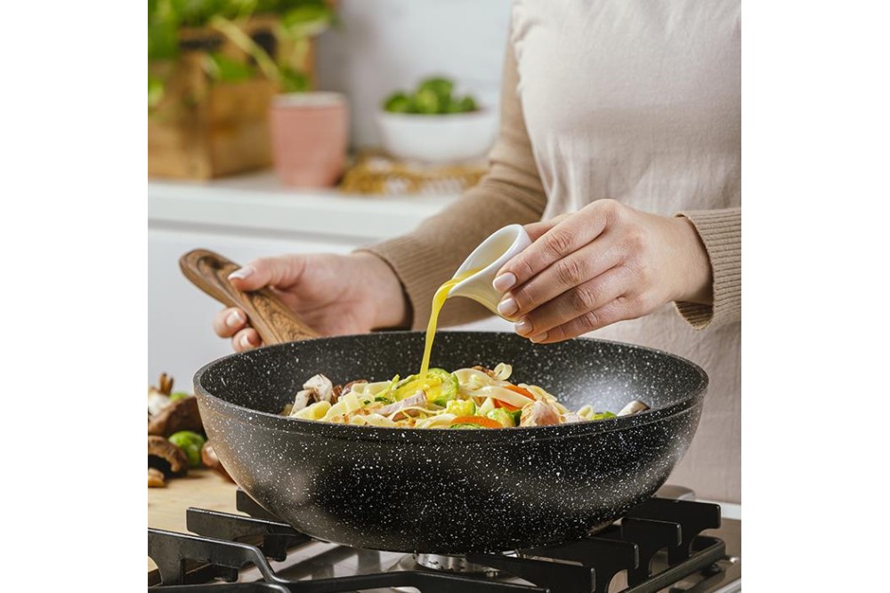 Γουόκ "Nature" με αντικολλητική επίστρωση stone 28cm