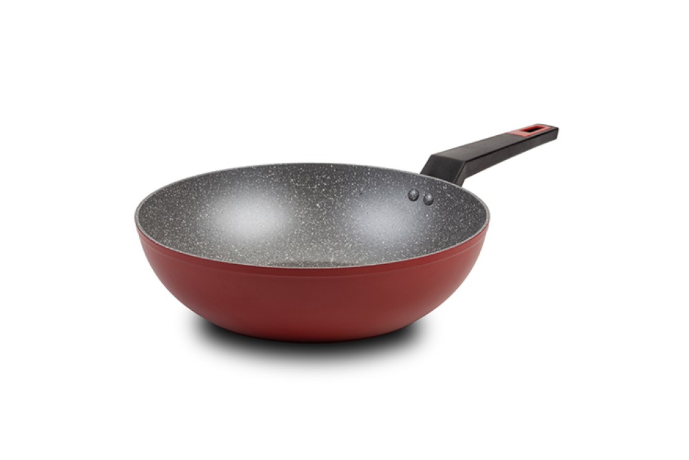 Γουόκ "TAURUS" με αντικολλητική επίστρωση stone 28cm