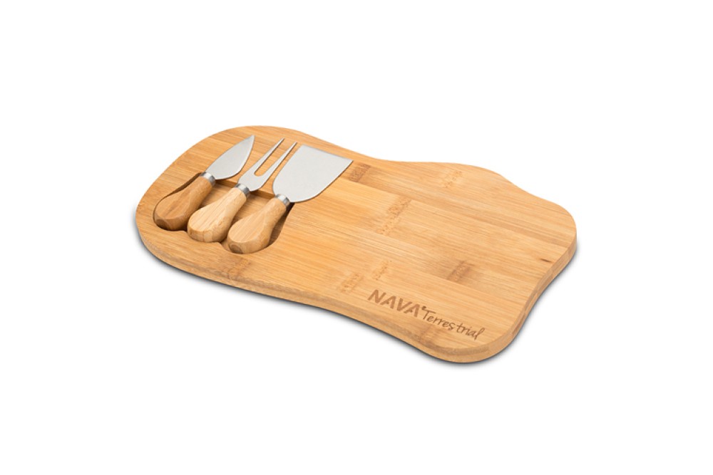 Ξύλινη επιφάνεια κοπής τυριών "Terrestrial" 33cm Ξύλινη επιφάνεια κοπής τυριών "Terrestrial" 33cm