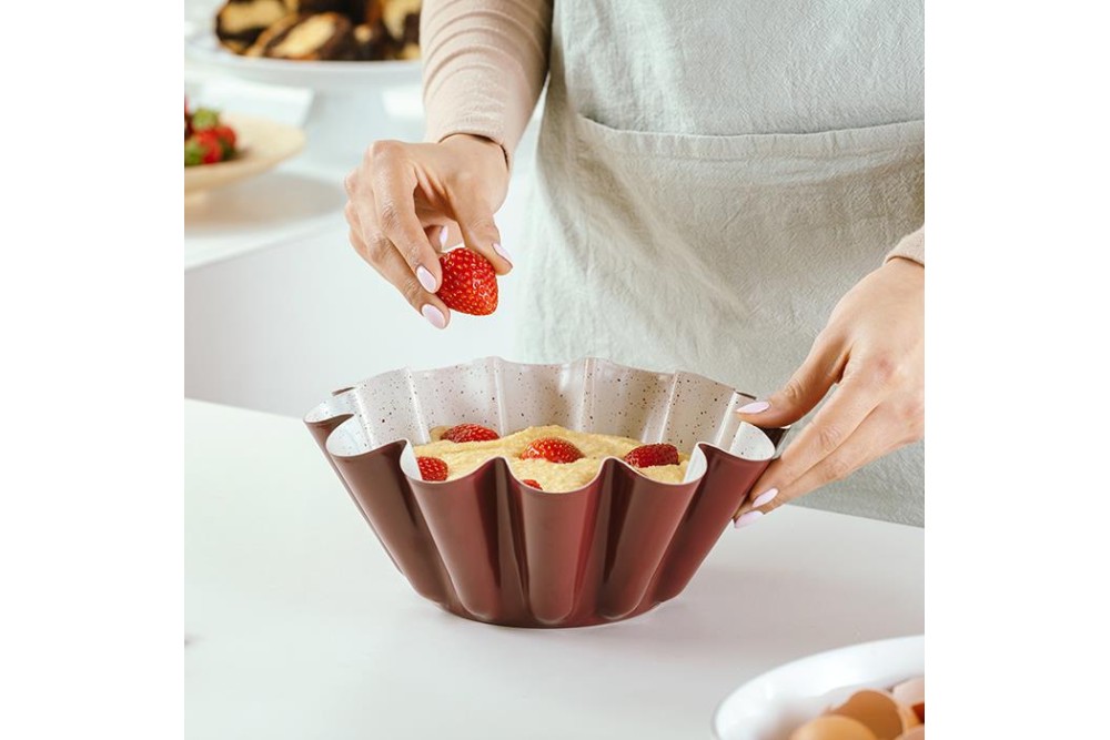 Φόρμα κέικ "Terrestrial" με αντικολλητική granite επίστρωση 23cm