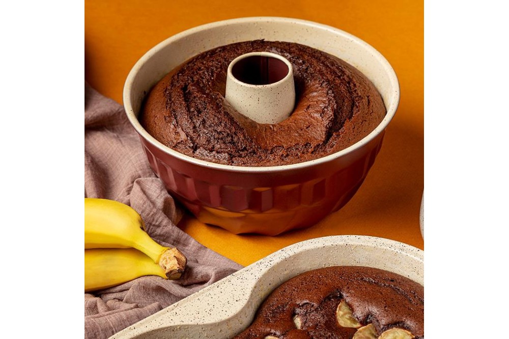 Φόρμα κέικ "Terrestrial" με αντικολλητική επίστρωση granite 27cm