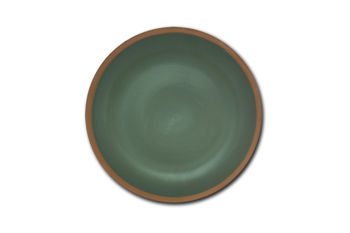 Πιάτο ρηχό stoneware "Athena Green" 27cm