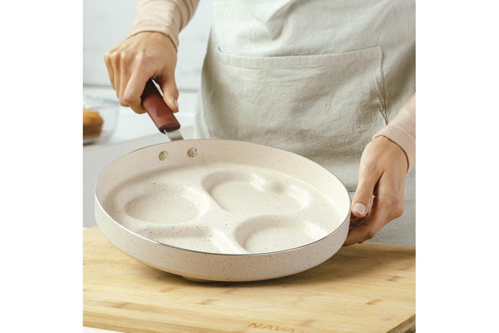 Τηγάνι pancake "Terrestrial" με αντικολλητική επίστρωση granite 26cm