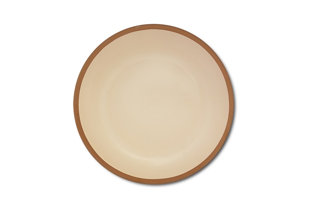 Πιάτο ρηχό stoneware "Athena Beige" 27cm