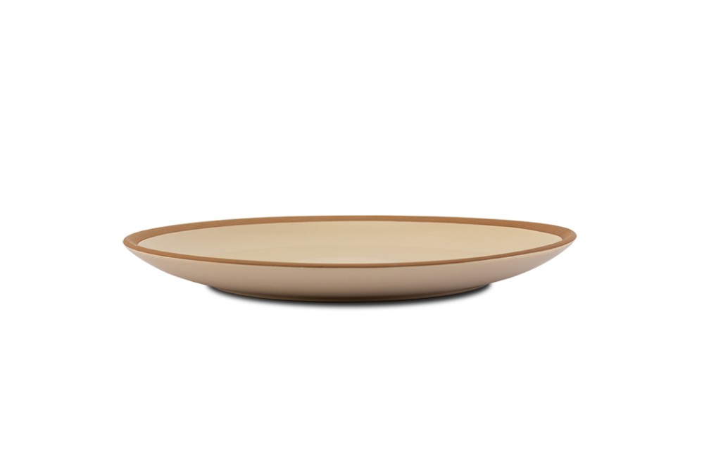 Πιάτο ρηχό stoneware "Athena Beige" 27cm