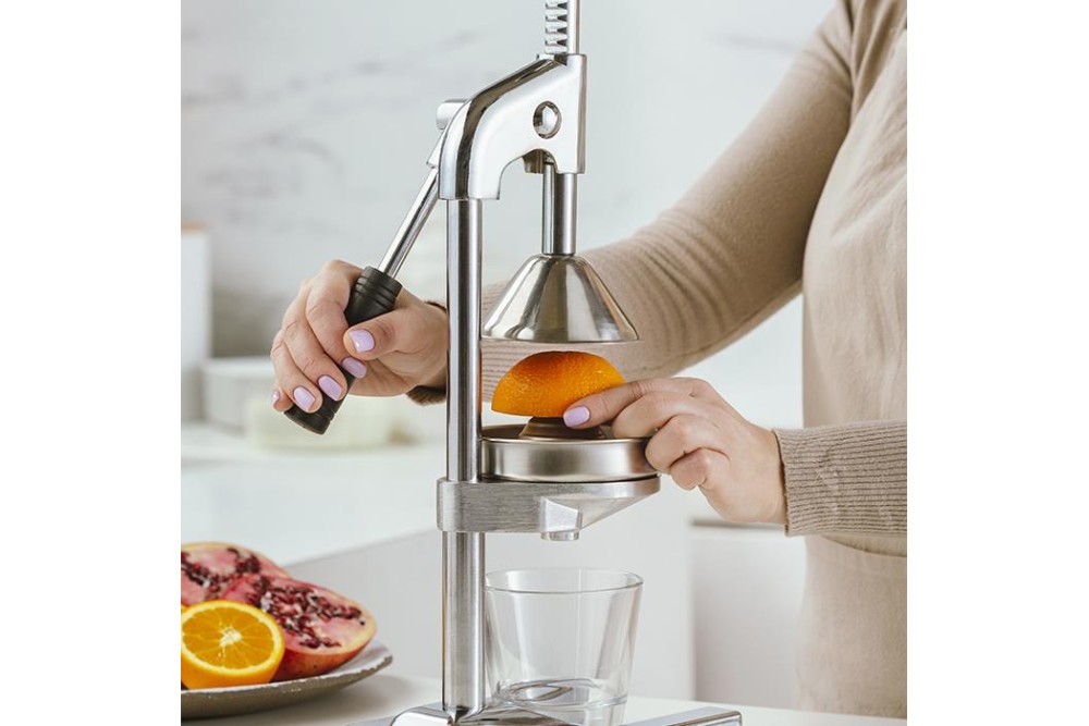 Επιτραπέζια πρέσα-αποχυμωτής ροδιού-πορτοκαλιού "Acer" 39cm