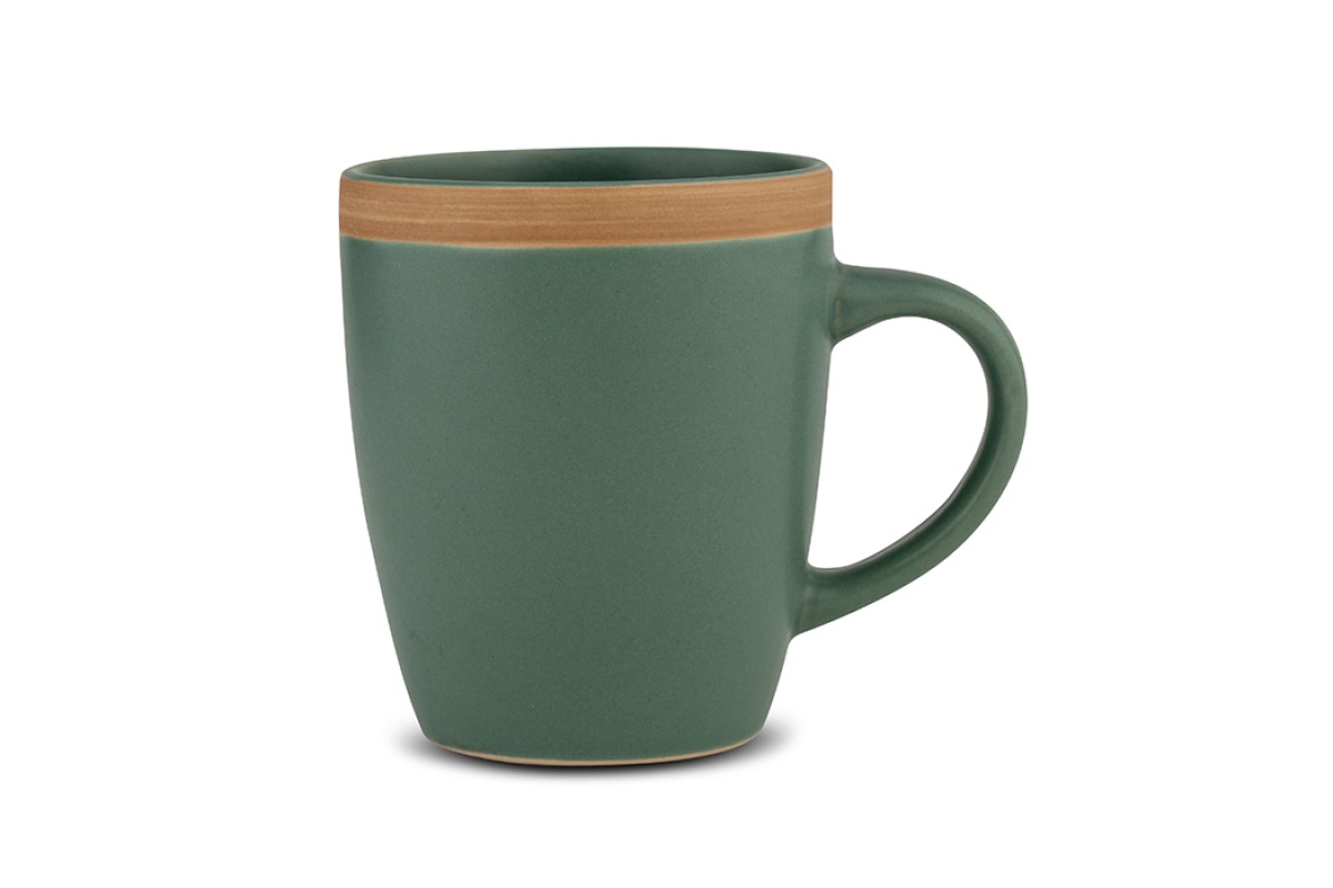 Κούπα stoneware "Athena Green" 380ml