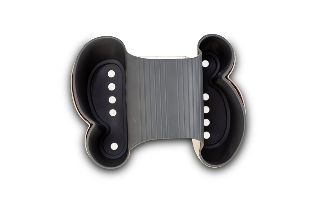 Θήκη για σφουγγάρι πλαστική "Misty" 2 θέσεων 14cm