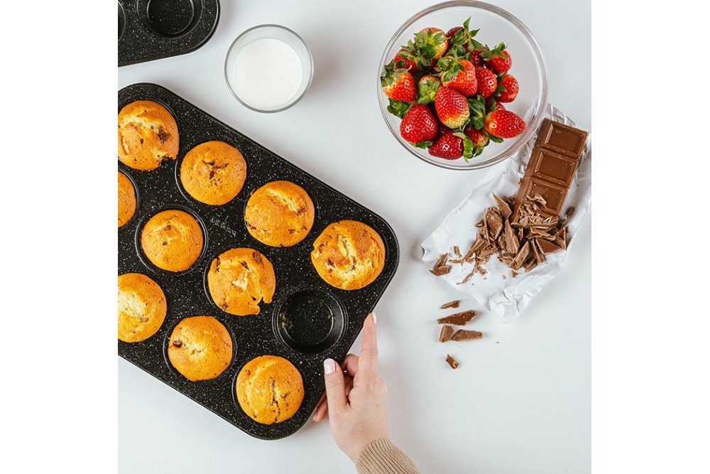 Ταψί για muffins "Nature" με αντικολλητική επίστρωση stone 35cm