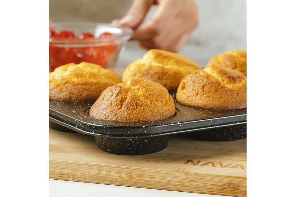 Ταψί για muffins "Nature" με αντικολλητική επίστρωση stone 26.5cm