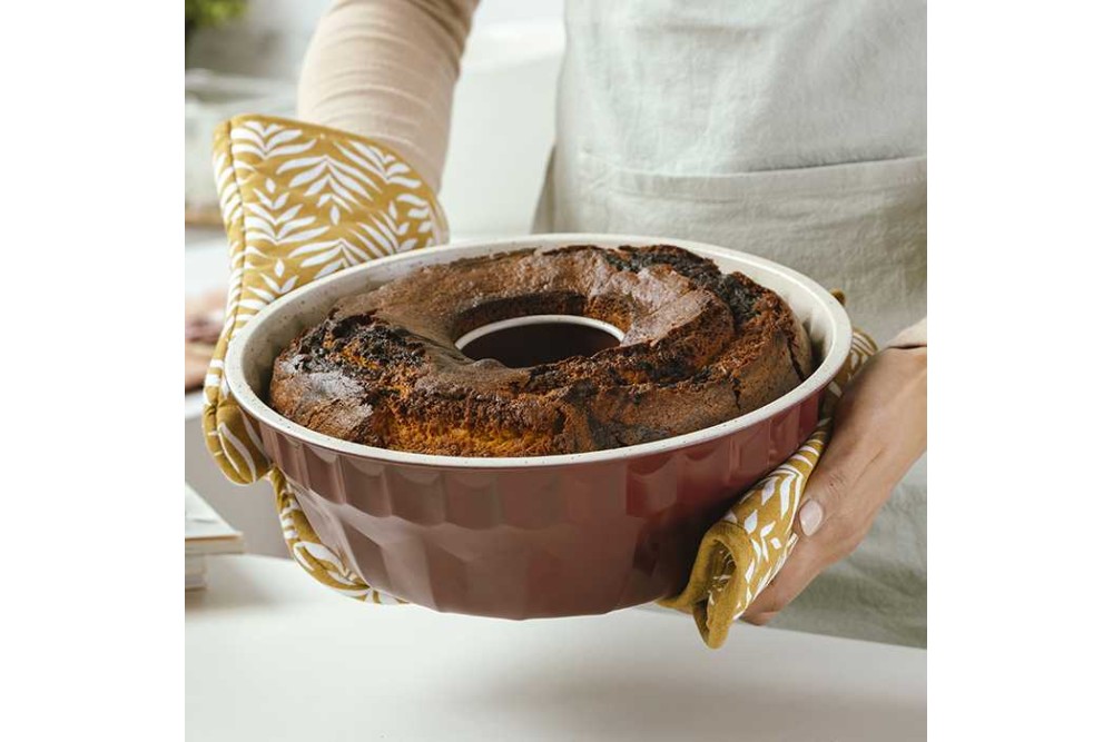 Φόρμα κέικ "Terrestrial" με αντικολλητική επίστρωση granite 27cm