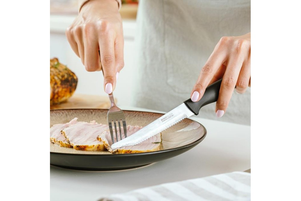 Aνοξείδωτο ατσάλινο μαχαίρι κρέατος "Acer" 23cm Aνοξείδωτο ατσάλινο μαχαίρι κρέατος "Acer" 23cm