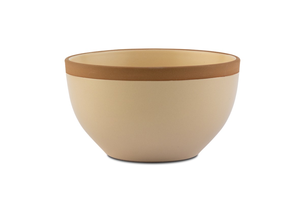 Μπολ δημητριακών  stoneware "Athena Beige" 14cm