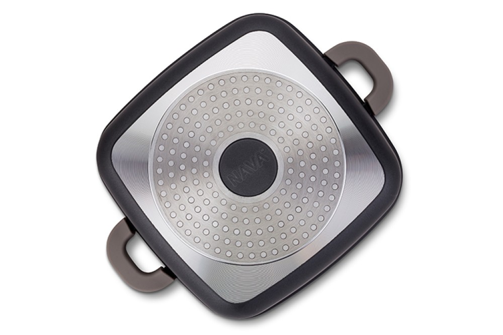 Τετράγωνη κατσαρόλα-γάστρα "Funtzio" με αντικολλητική επίστρωση stone 24cm Τετράγωνη κατσαρόλα-γάστρα "Funtzio" με αντικολλητική επίστρωση stone 24cm