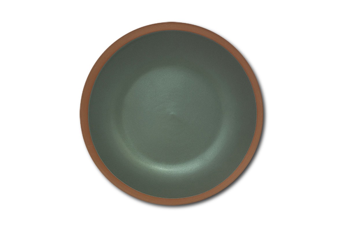 Πιάτο φρούτου stoneware "Athena Green" 20cm