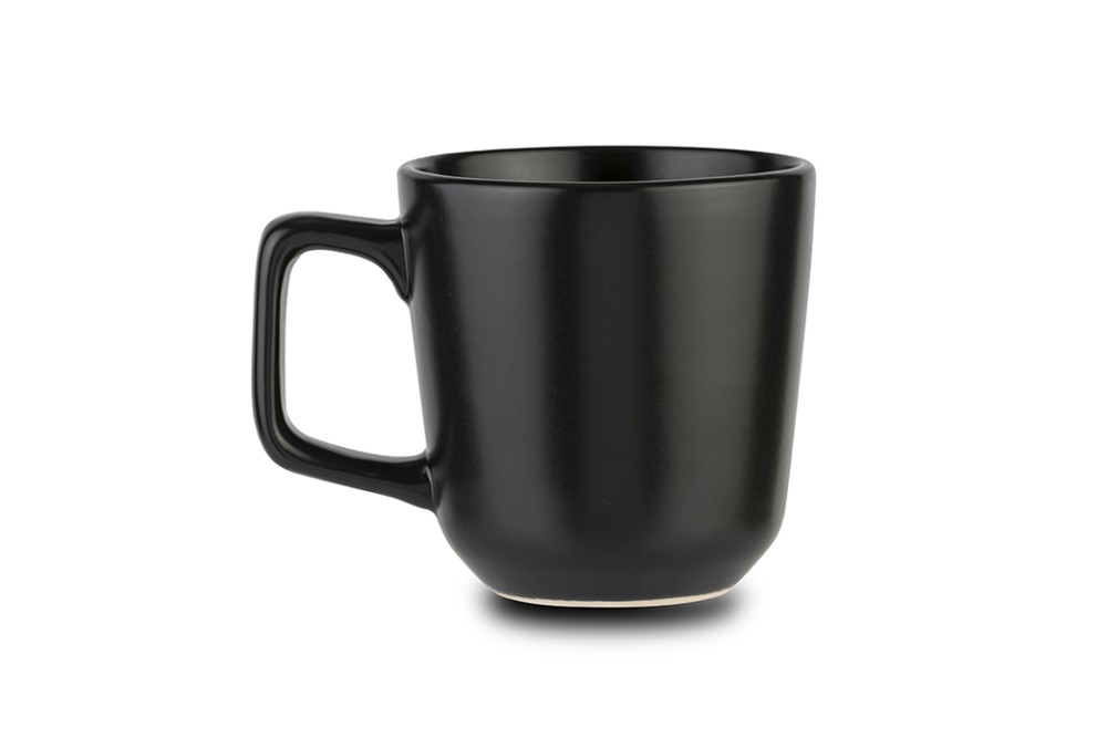 Κούπα stoneware "Soho" μαύρη 350ml