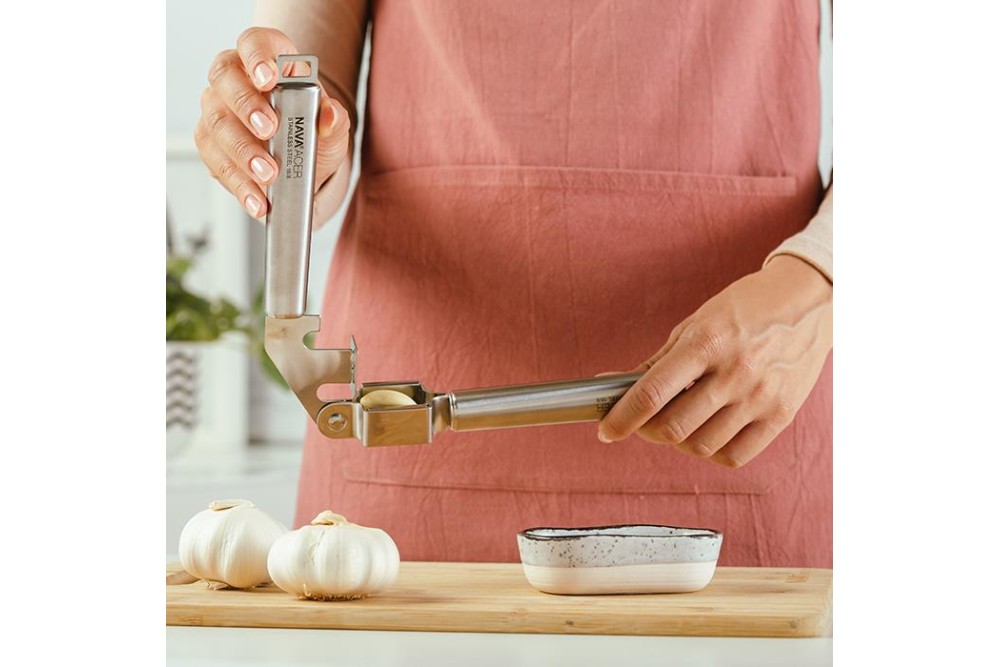 Ανοξείδωτη πρέσα σκόρδου "Acer" 20cm