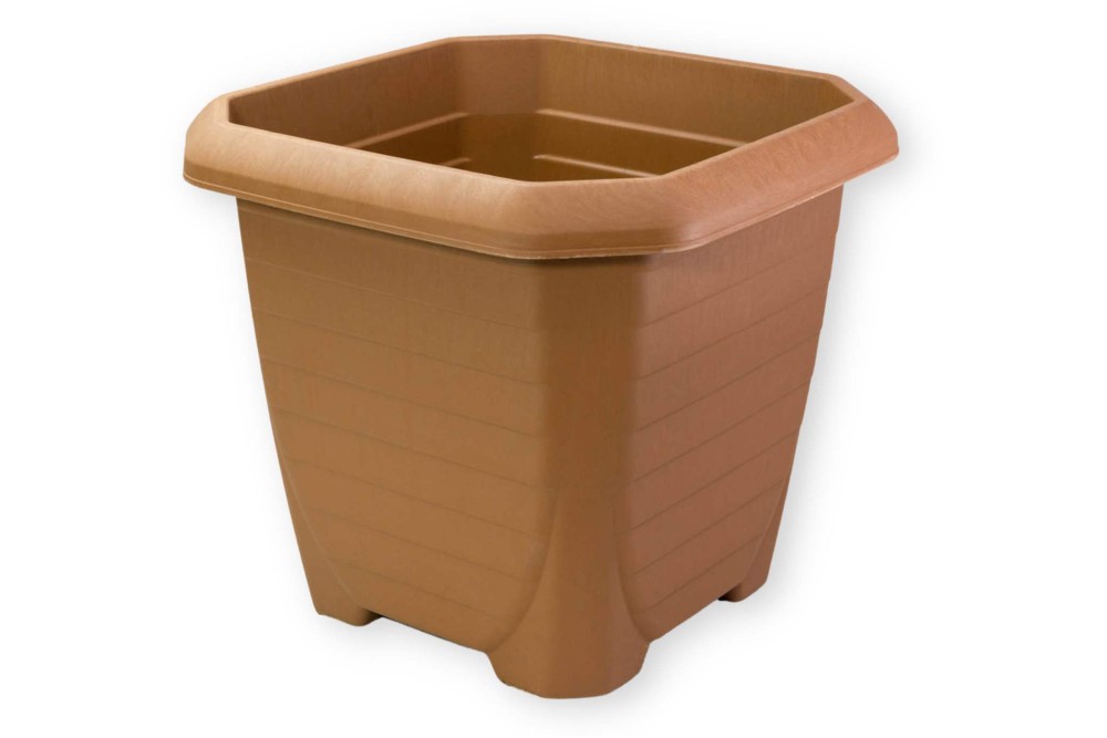 ΓΛΑΣΤΡΑ ΤΕΤΡΑΓΩΝΗ ΠΛΑΣΤΙΚΗ 44x44x44cm 44L Νο318-ΤΚ