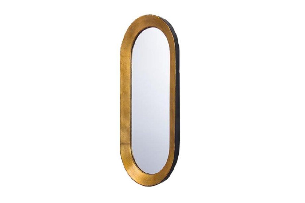 Art et Lumiere Καθρέπτης Τοίχου με Χρυσό Μεταλλικό Πλαίσιο